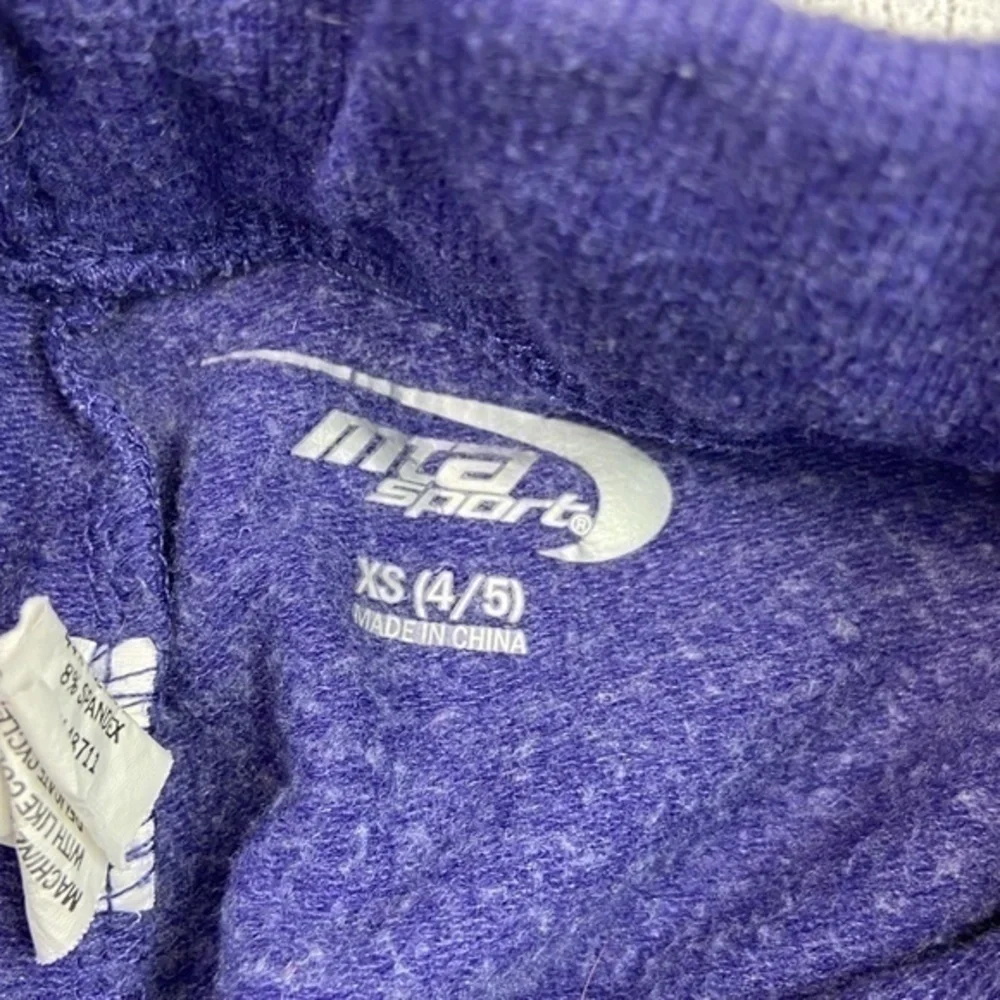 MTA Sport Jogger Sweat Pants Sweatpants Girls XS Indigo